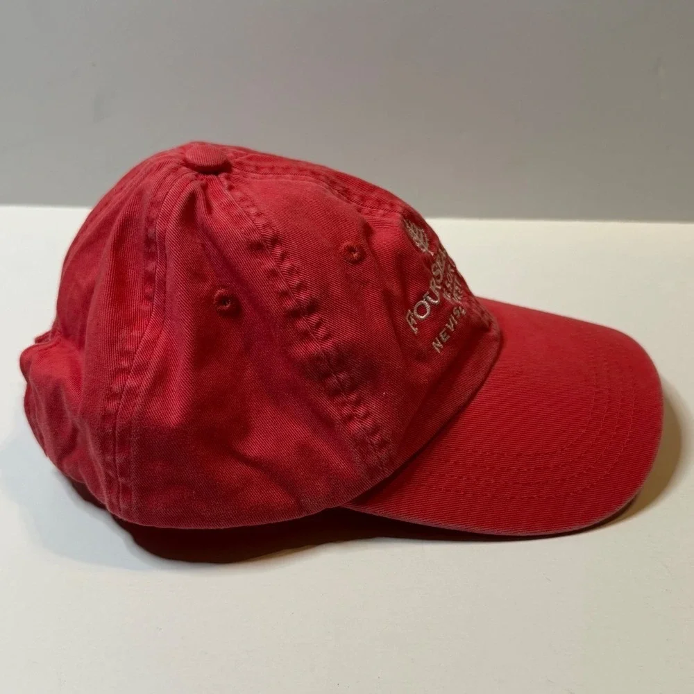 Ahead Four Seasons Resort Nevis Hat Youth Red Cotton West Indies Strapback Cap